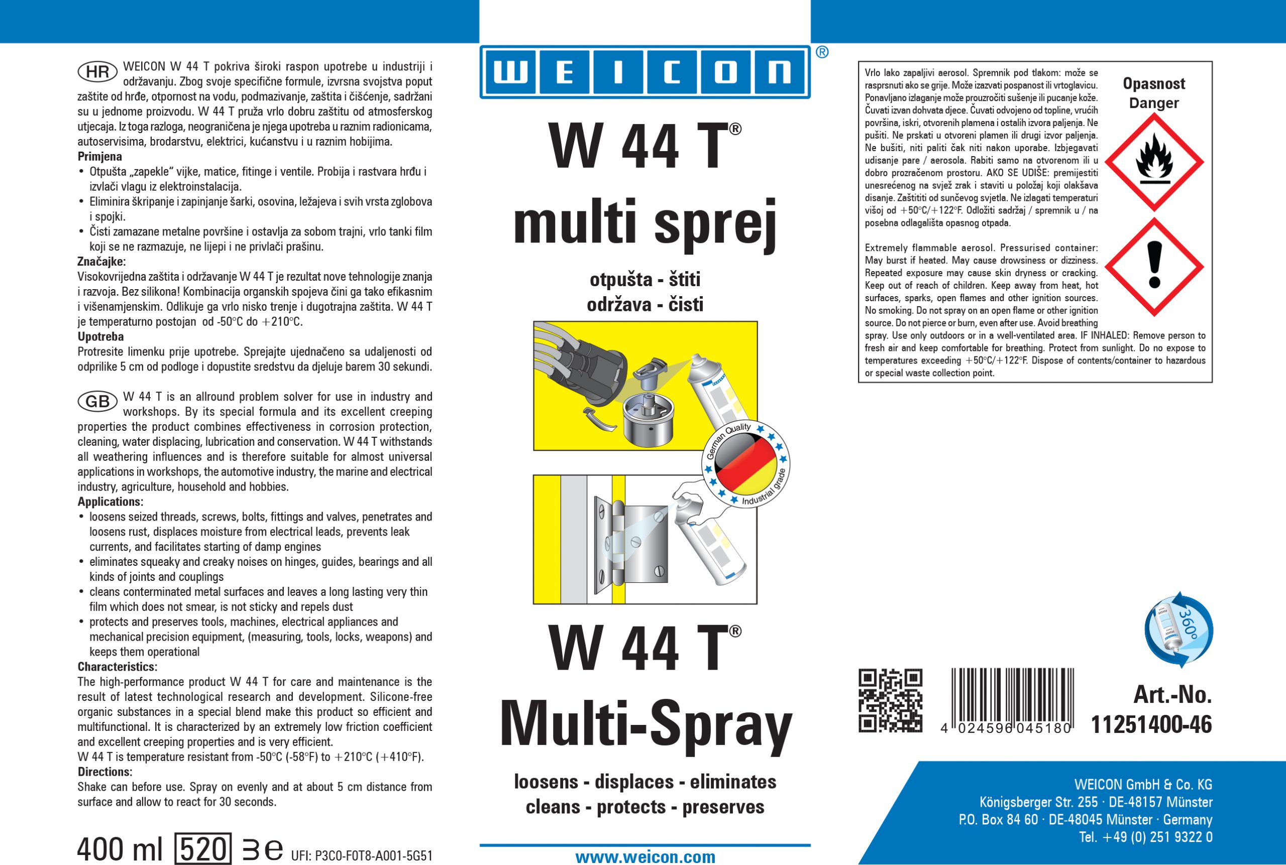 W 44 T® MULTI-SPRAY 200 ML - Slika 6