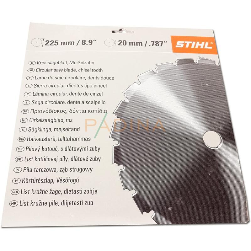 List kružne pile  24 Z, 225 mm, Ø20.0 - Slika 2