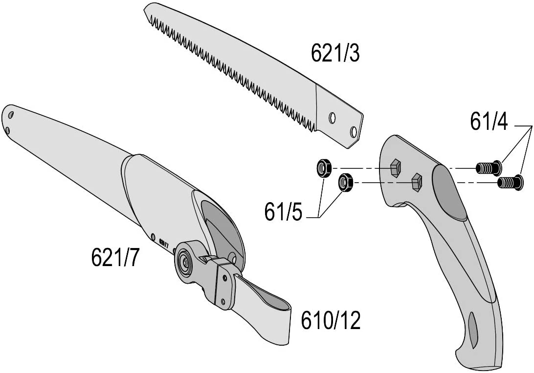 Pila ručna FELCO 621 - Slika 6