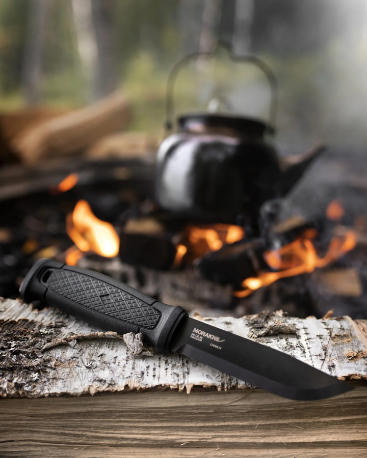 Nož Morakniv Garberg BlackBlade Carbon with Polymer Sheath - Slika 4