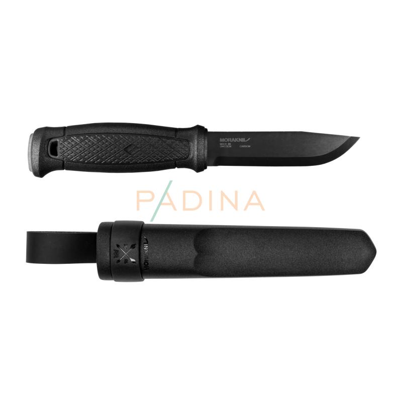 Nož Morakniv Garberg BlackBlade Carbon with Polymer Sheath