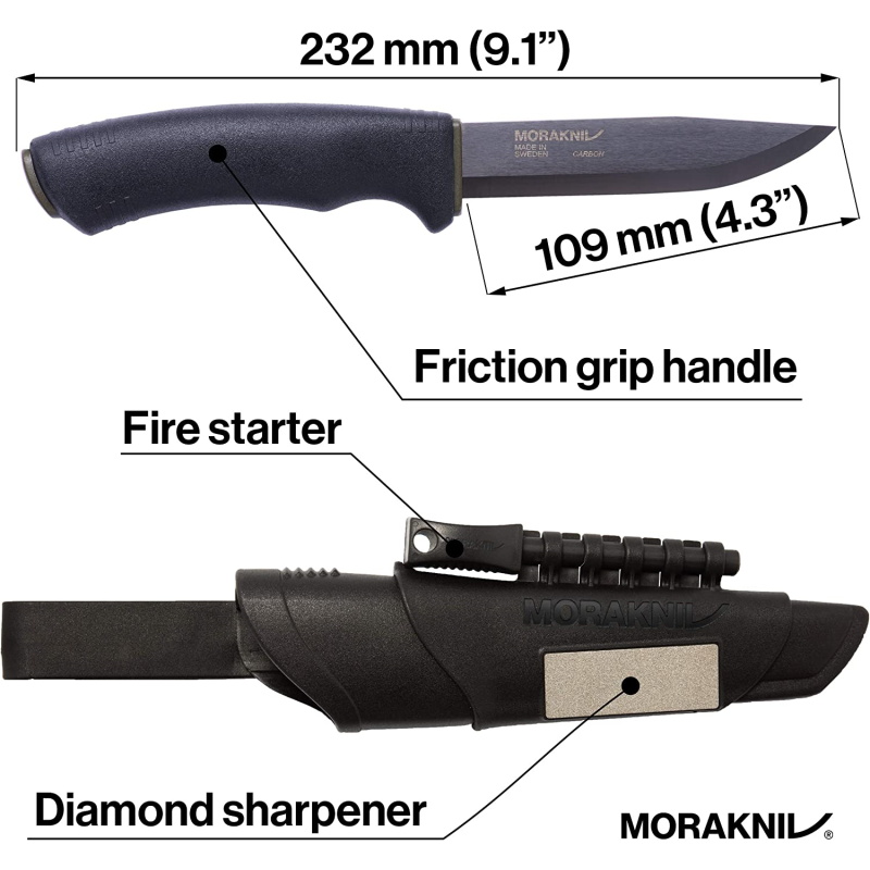 Nož Morakniv Bushcraft Surivival BlackBlade™ - Slika 2