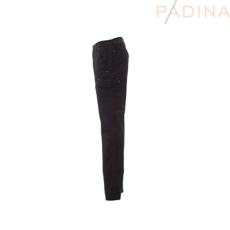 Hlače radne POWER STRETCH SUMMER crne - Slika 4