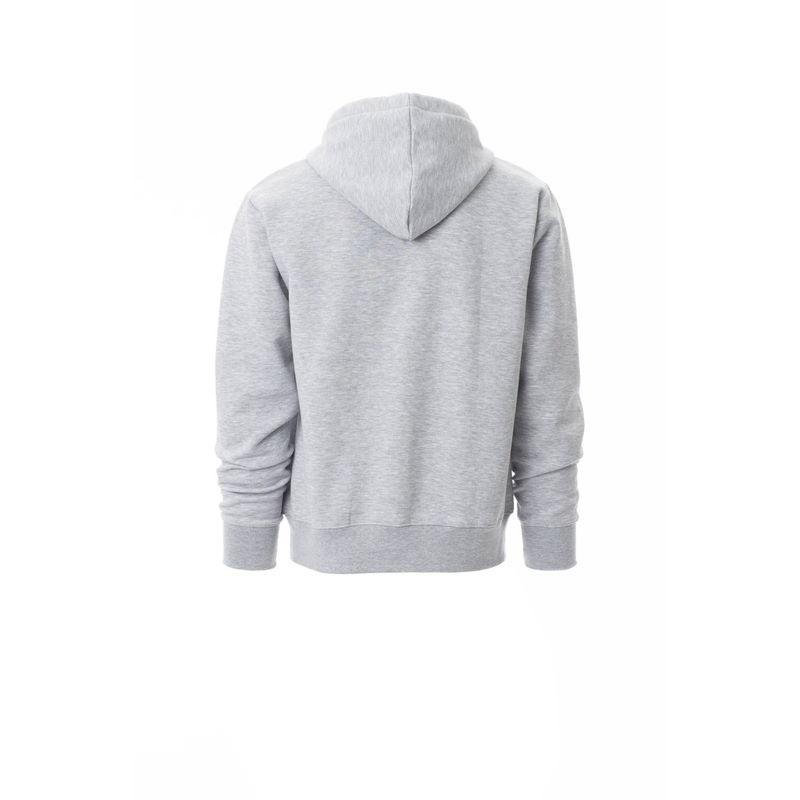 Majica PORTLAND sa patentom i kapuljačom melange - Slika 5