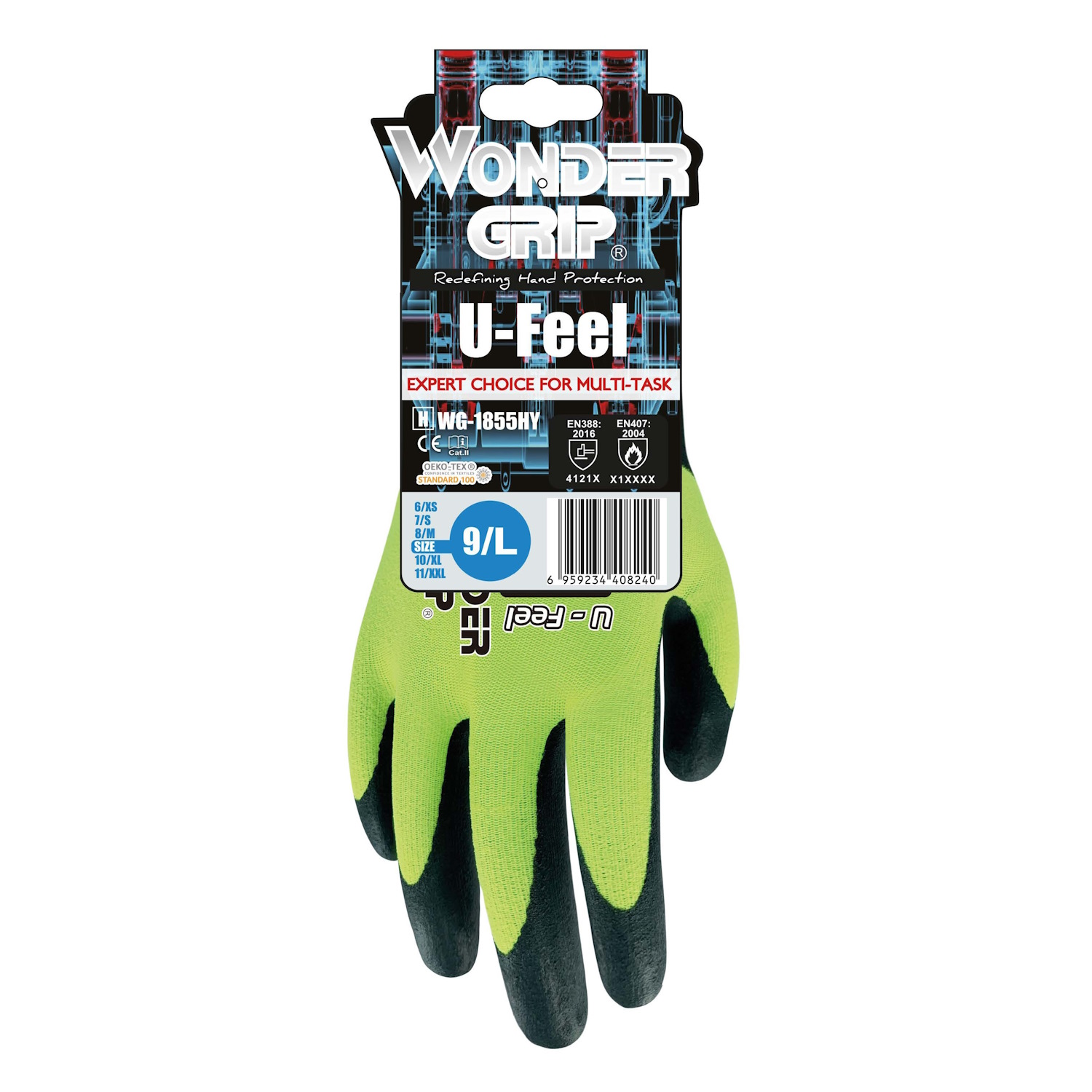 RUKAVICE WONDER GRIP® WG-1855HY U-FEEL - Slika 4