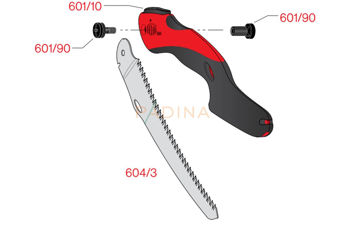 Pila preklopna Felco 604 - Slika 6