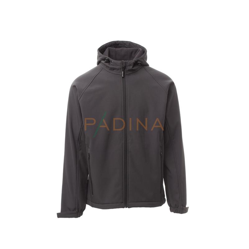 Jakna soft shell GALE antracit