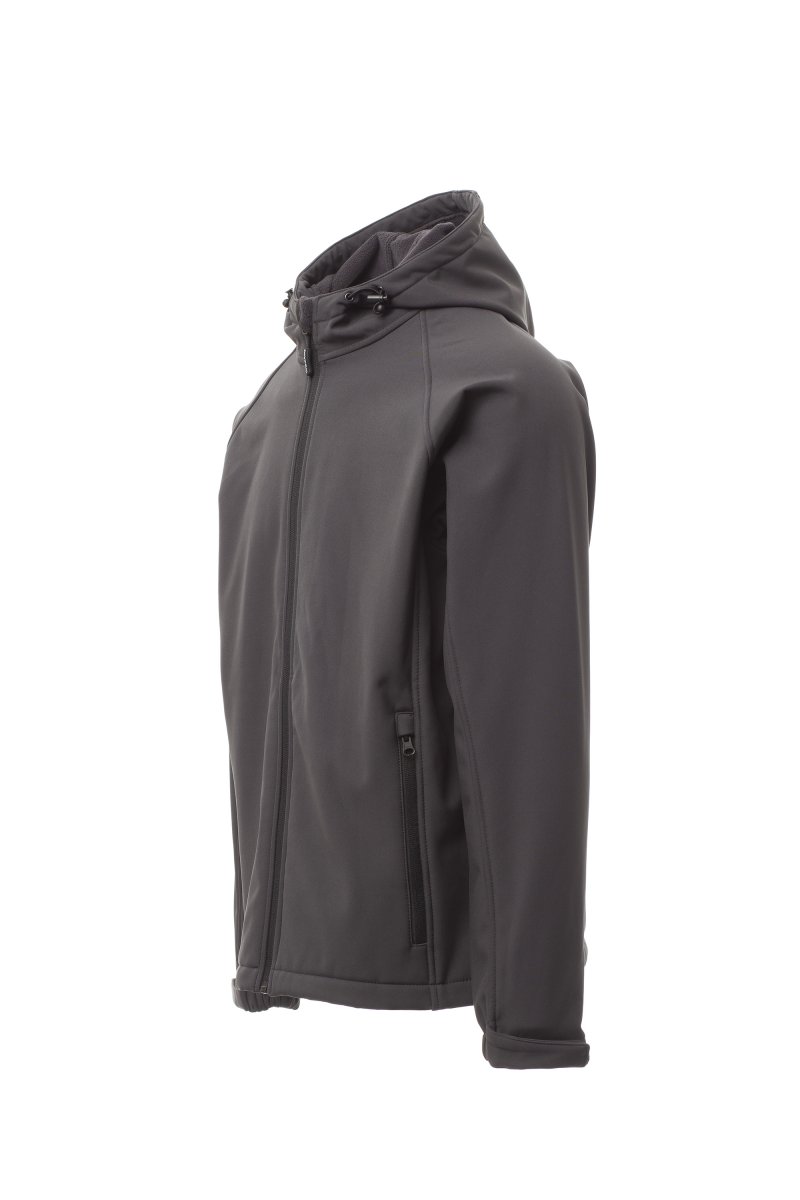 Jakna soft shell GALE antracit - Slika 3