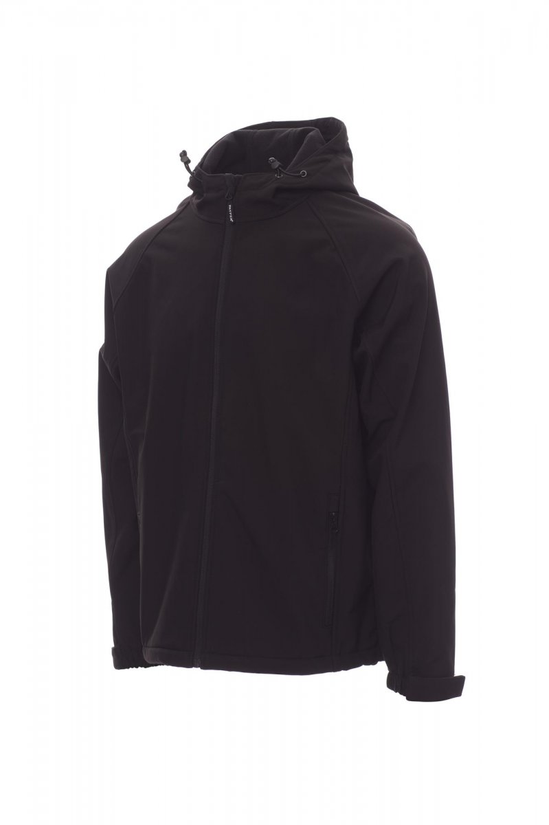 Jakna soft shell GALE crna - Slika 2