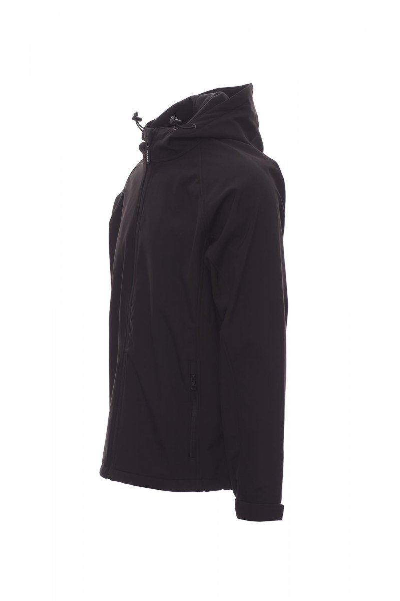 Jakna soft shell GALE crna - Slika 3