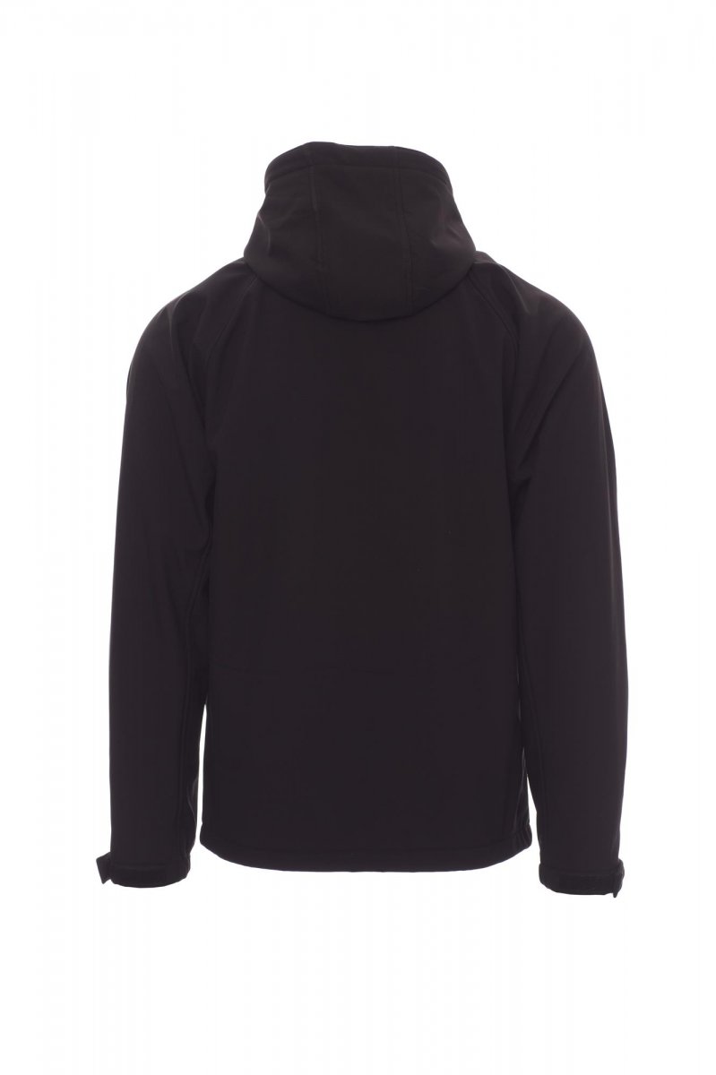 Jakna soft shell GALE crna - Slika 7