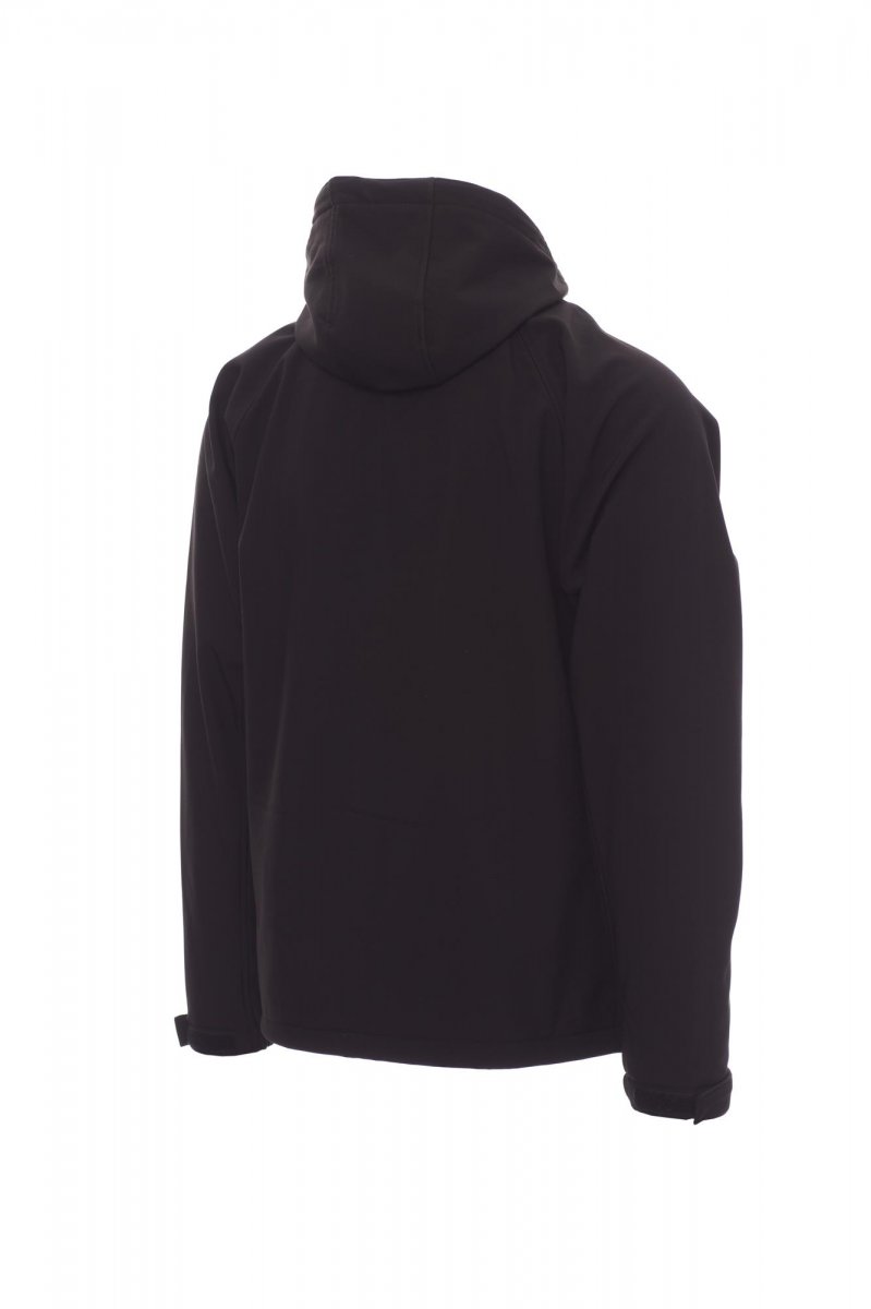 Jakna soft shell GALE crna - Slika 8