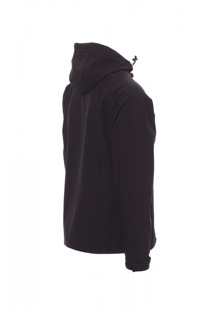 Jakna soft shell GALE crna - Slika 9