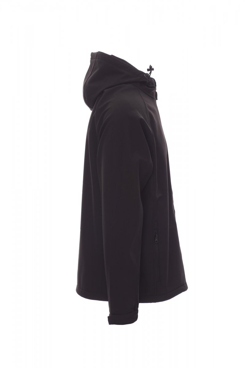 Jakna soft shell GALE crna - Slika 10