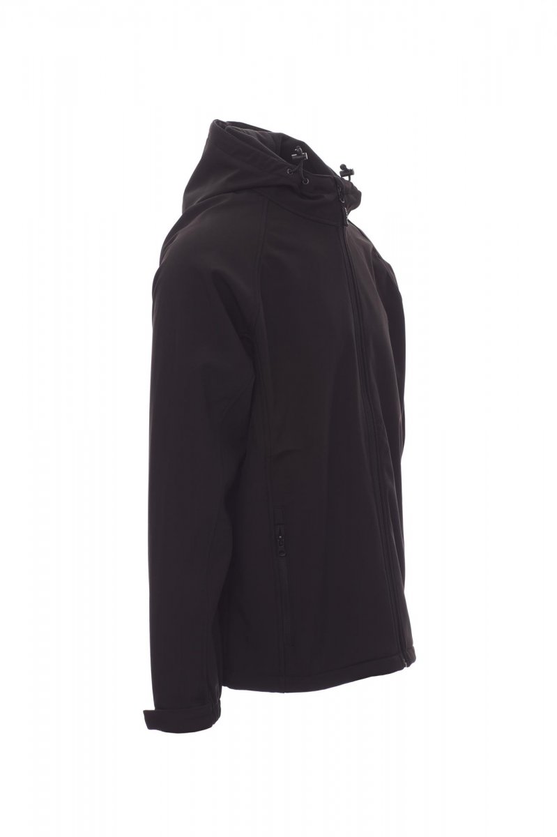 Jakna soft shell GALE crna - Slika 11